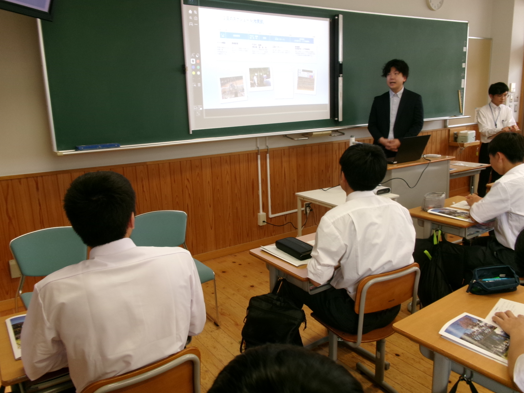 企業説明会in工業高校